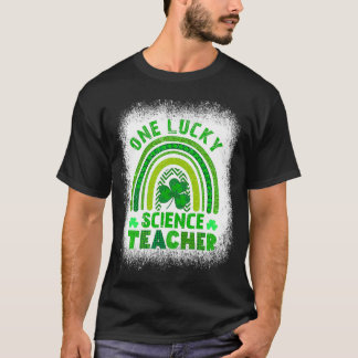 Camiseta Shamrock femenino: un afortunado profesor antes de