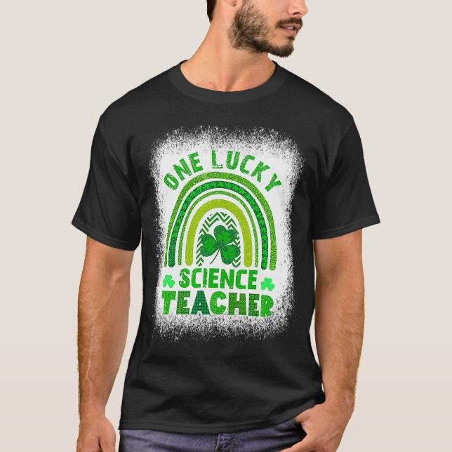 Camiseta Shamrock femenino: un afortunado profesor antes de (Anverso)