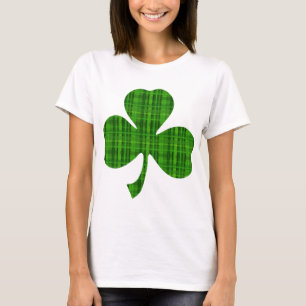 Camiseta Shamrock Green Plaid