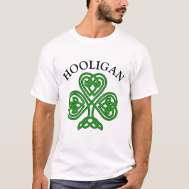 Camiseta Shamrock Hooligan Funny St. Patrick's Day