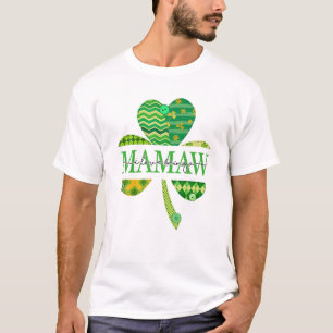 Camiseta Shamrock I Love Being Mamaw St Patricks Day Irish