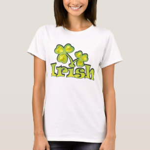 Camiseta Shamrock irlandés
