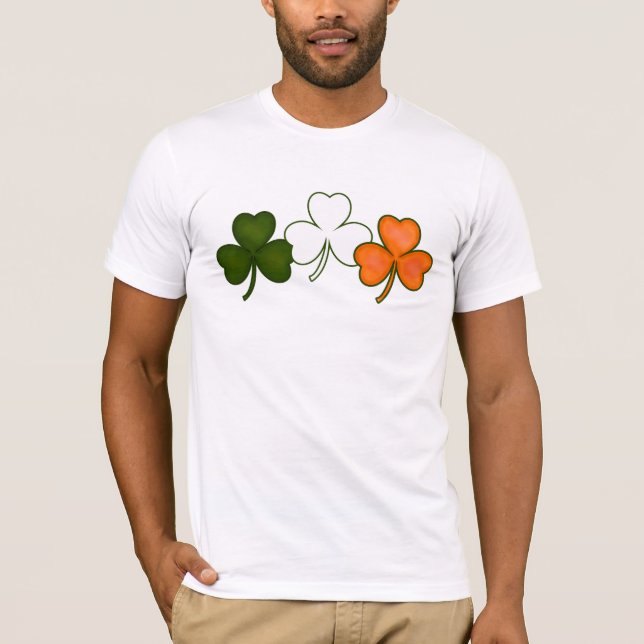 Camiseta Shamrock irlandés (Anverso)