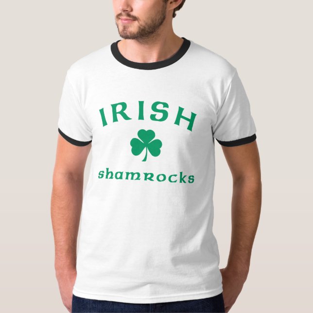Camiseta Shamrock irlandés (Anverso)
