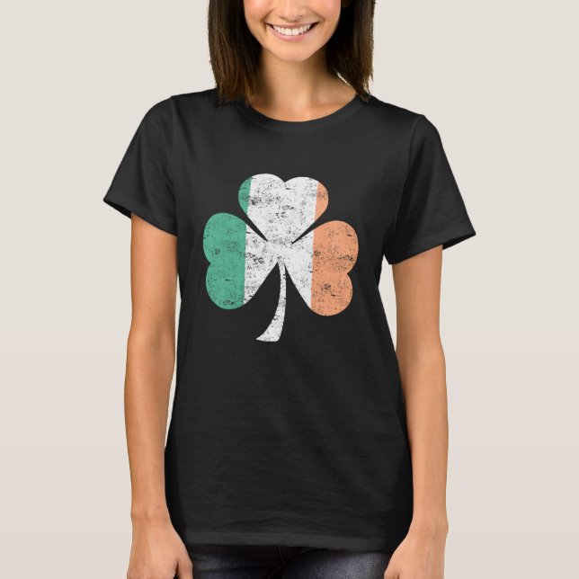 Camiseta Shamrock irlandés (Anverso)