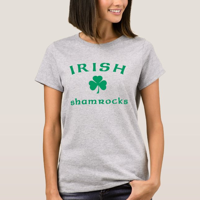 Camiseta Shamrock irlandés (Anverso)