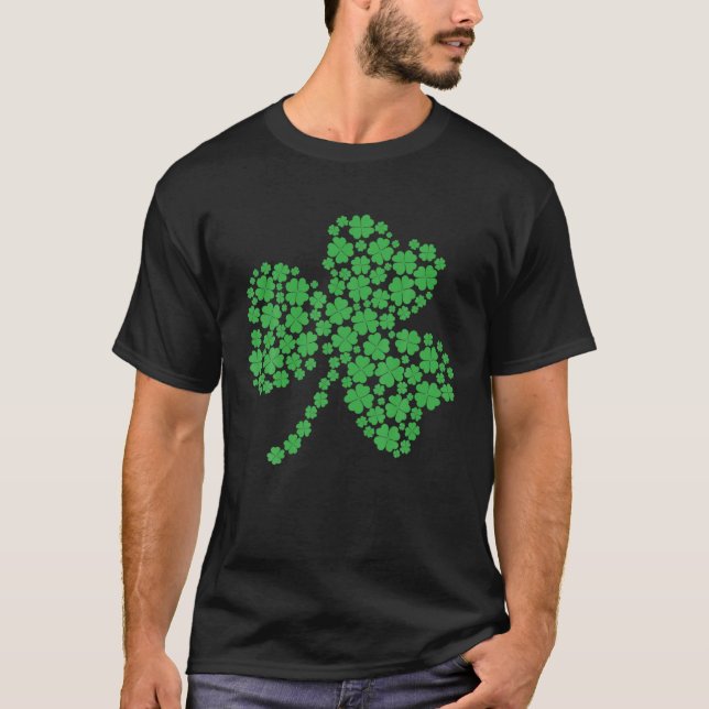 Camiseta Shamrock Leaf Funny St Patricks deja la trampa de  (Anverso)