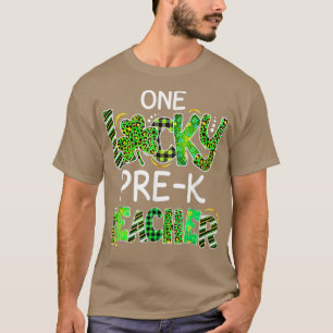 Camiseta Shamrock Leopard Plaid Pat