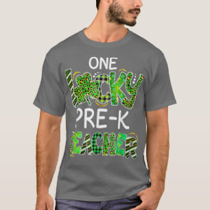 Camiseta Shamrock Leopard Plaid Pat