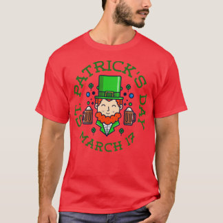 Camiseta shamrock leprechaun