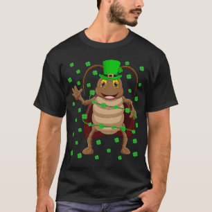 Camiseta Shamrock Leprechaun Cockroach St Patrick's D