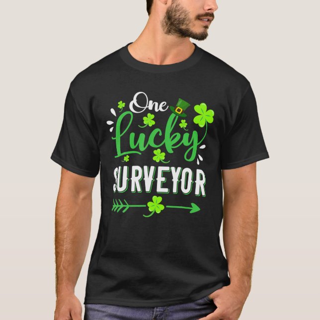Camiseta Shamrock Leprechaun Gorra St Patr (Anverso)