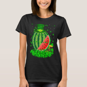 Camiseta Shamrock Leprechaun Watermelon St Patrick