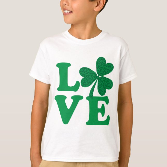 Camiseta Shamrock LOVE (Anverso)