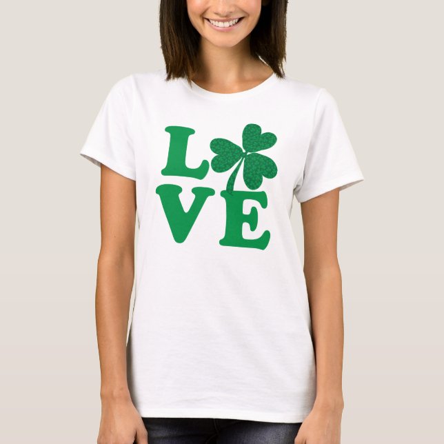 Camiseta Shamrock Love (Anverso)