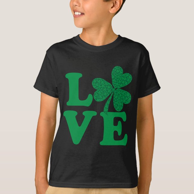 Camiseta Shamrock LOVE (Anverso)
