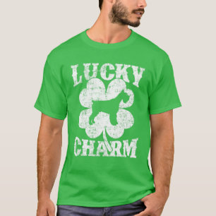 Camiseta Shamrock Lucky Charm Giant Schnauzer Dog St Patric