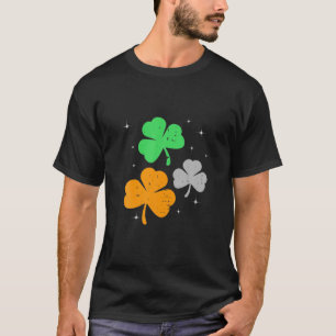 Camiseta Shamrock Lucky Green Clover St Patrick's Day Irela