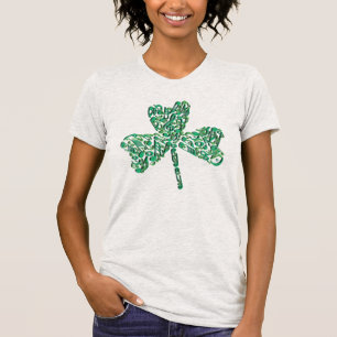 Camiseta Shamrock Music Notes T-Shirt