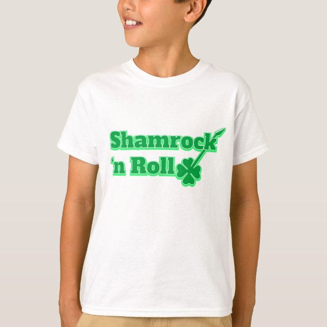 Camiseta Shamrock 'n Roll (Anverso)