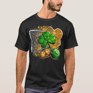 Camiseta Shamrock Pickleball Balls Bandera Irlanda Saint Pa