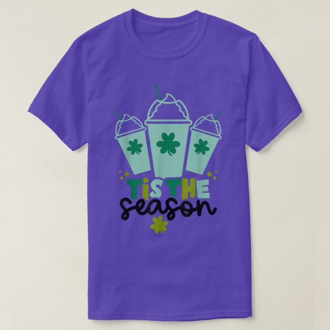 Camiseta Shamrock shake This This Of Season Coffee Happy St (Diseño del anverso)