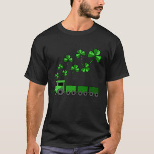 Camiseta Shamrock Train St Patricks Day Lucky Irish C Boys