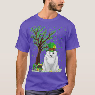 Camiseta Shamrock Tree Leprechaun Gorra Polar Bear St