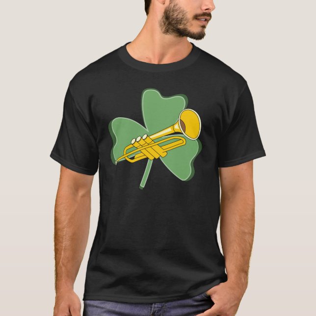 Camiseta Shamrock Trumpet (Anverso)
