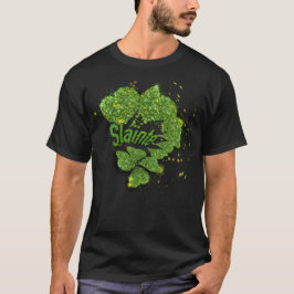 Camiseta Shamrock verde | corazones brillantes Shainte