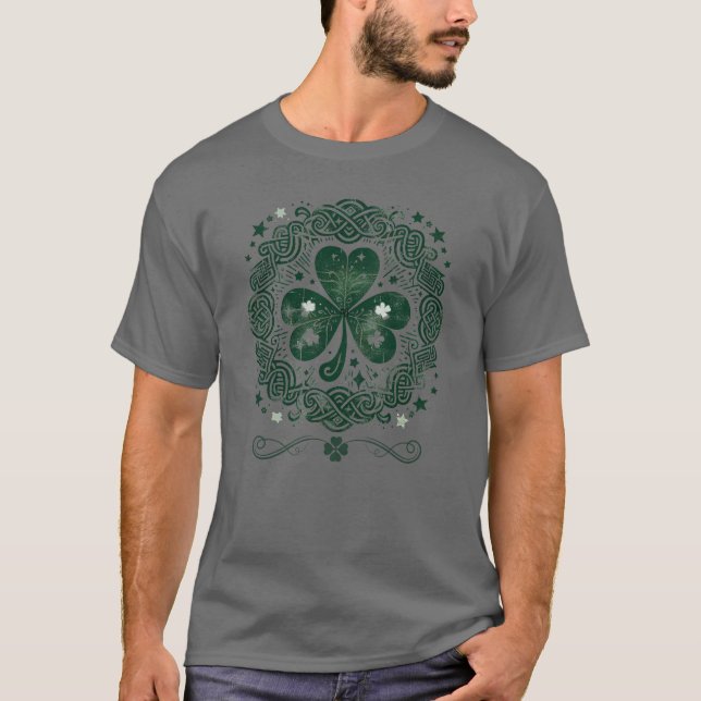 Camiseta Shamrock vintage (Anverso)