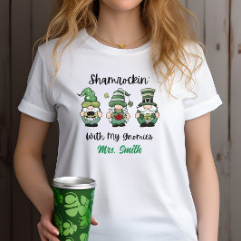 Camiseta "Shamrockin' con mis genomas" Tee personalizado
