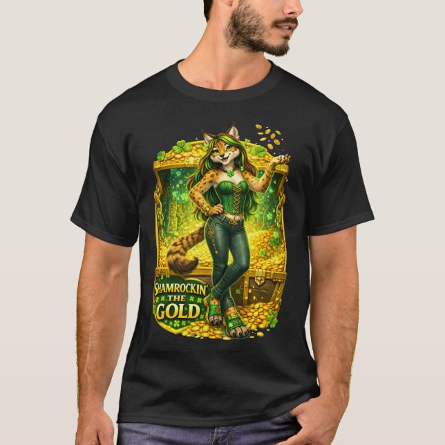 Camiseta Shamrockin' el Oro (Anverso)