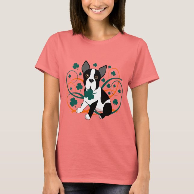 Camiseta Shamrockin' Terrier (Anverso)
