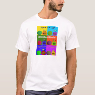 Camiseta Shana Tova - estilo lindo del arte pop de Apple,