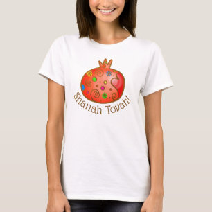 Camiseta Shanah tovah Festive Pomegranate T-Shirt