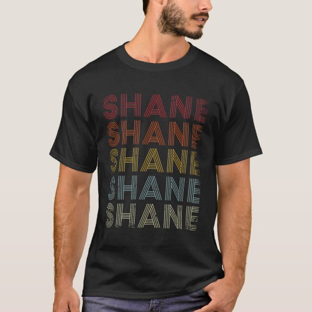 Camiseta Shane Retro Style (Anverso)