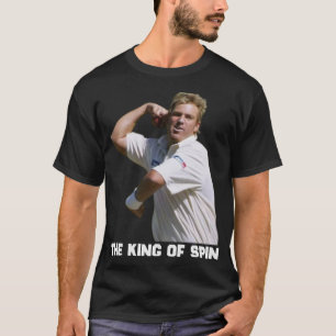 Camiseta Shane Warne El Rey del Espín