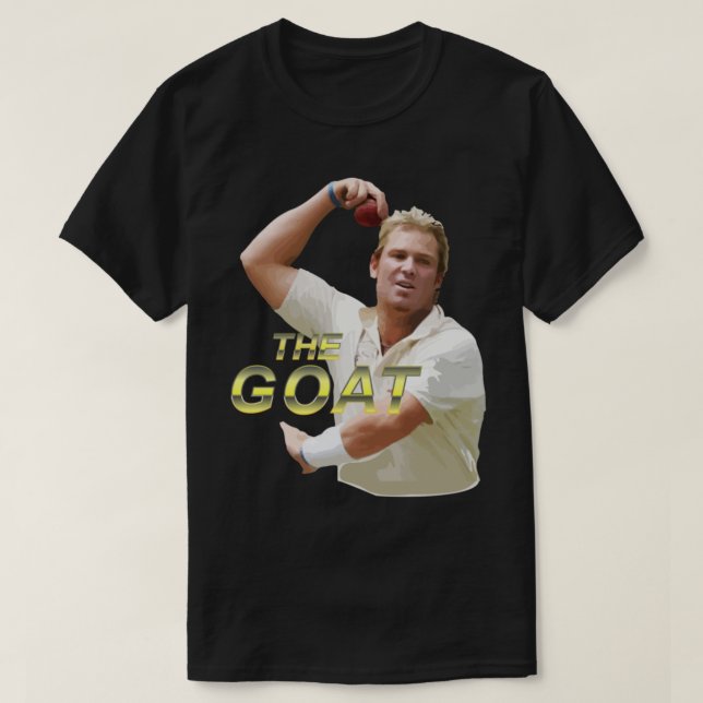 Camiseta Shane Warne La Cabra (Diseño del anverso)