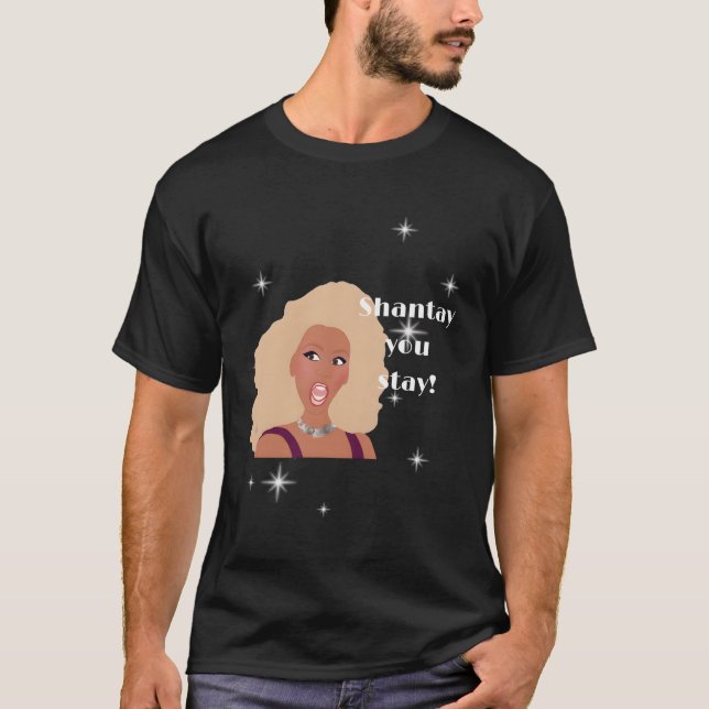Camiseta Shantay, te quedas inspirado en la carrera de arra (Anverso)