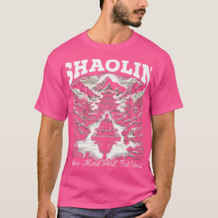 Camiseta Shaolin Monk Artista Marcial Kung Fu Luchando cont