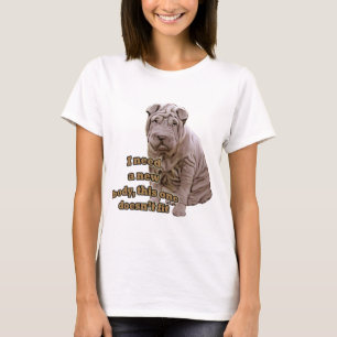 Camiseta shar Pei chino