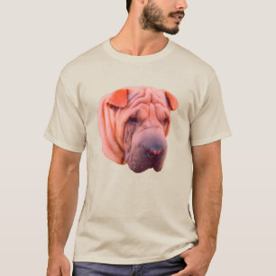 Camiseta Shar Pei Dog Face