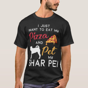 Camiseta Shar Pei Dog Navidades del dueño del amante de la