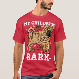 Camiseta Shar Pei Funny Dog Dad Mom