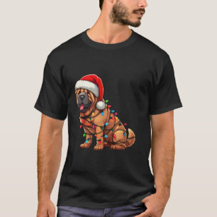 Camiseta Shar Pei Navidades Santa Costuma Por Perro Perro P