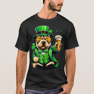 Camiseta Shar Pei Saint Paddys Day Outfit Para Perro Perro