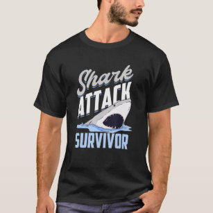 Camiseta Shark Attack Survivor