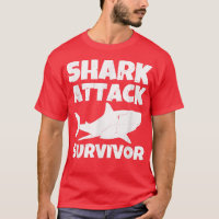 Shark Attack Survivor Grunge 