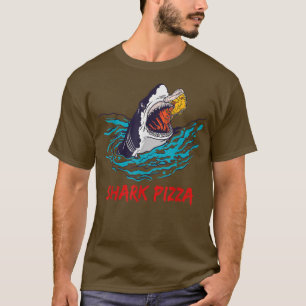 Camiseta Shark Eating Pizza